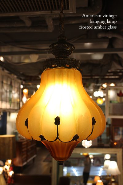 171016artglassamberhanginglamp