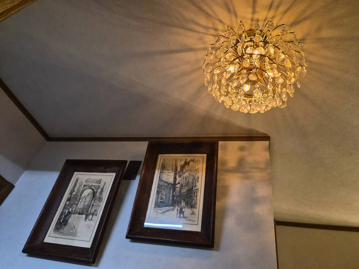 神戸市F様邸 シャンデリア